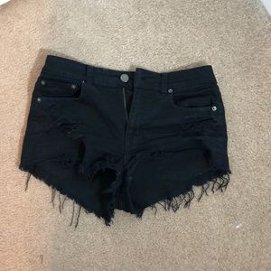 Black festival shorts